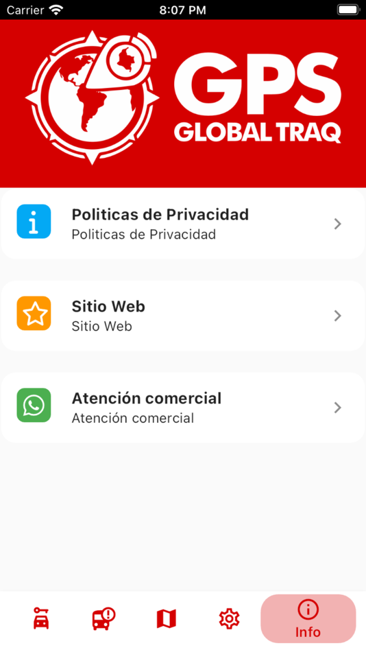 #6. Gps Global Traq (iOS) By: NEREIDA SAAVEDRA