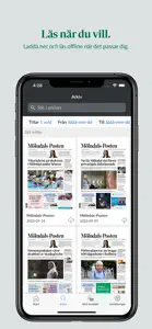 Mölndals-Posten e-tidning screenshot #2 for iPhone