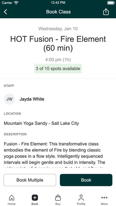 Mountain Yoga Sandy, Utah Screenshot