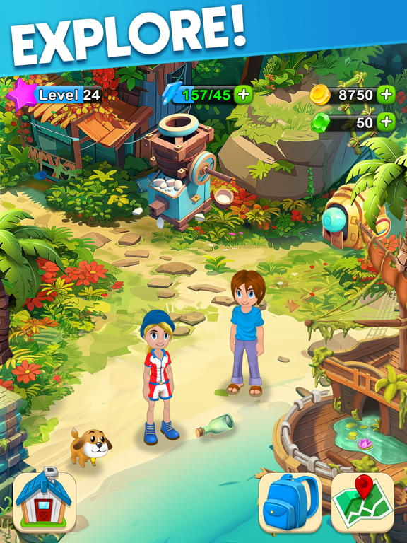 Skyberry Island: Family Farm iPad screenshot 1 - Games app