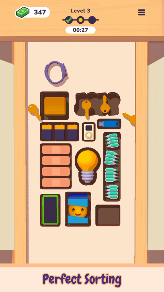 #2. Drawer Sort (iOS) 来自: Kwalee Ltd