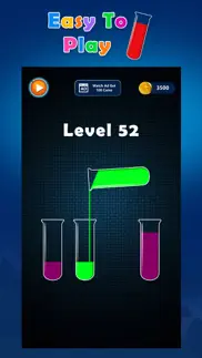 water sort puzzle : color fill iphone screenshot 2