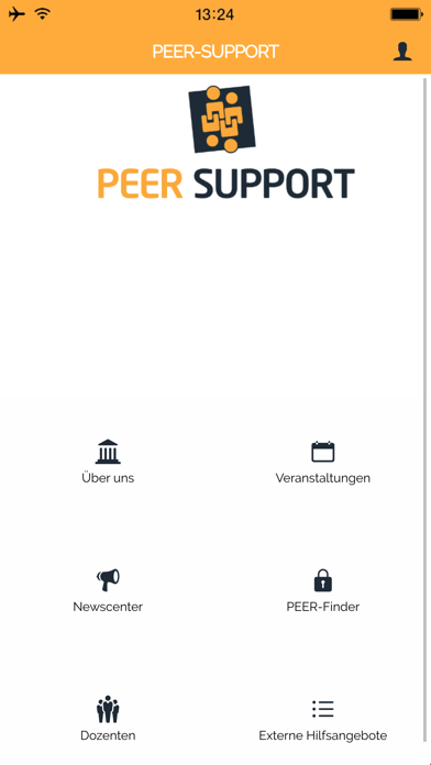 PEER-SUPPORT Screenshot