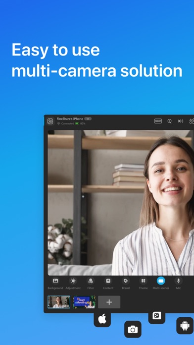 FineCam Webcam for PC and Mac Screenshot