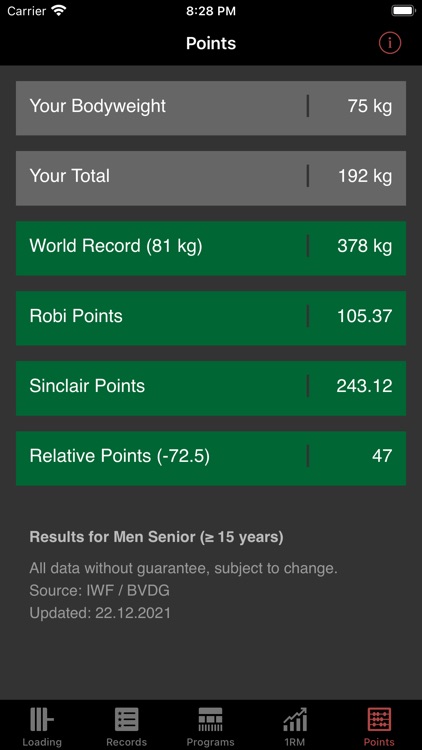 Olympic Weightlifting App screenshot-5