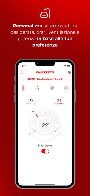 Palazzetti - Gestisci le stufe su App Store
