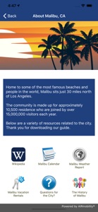Malibu Guide screenshot #2 for iPhone