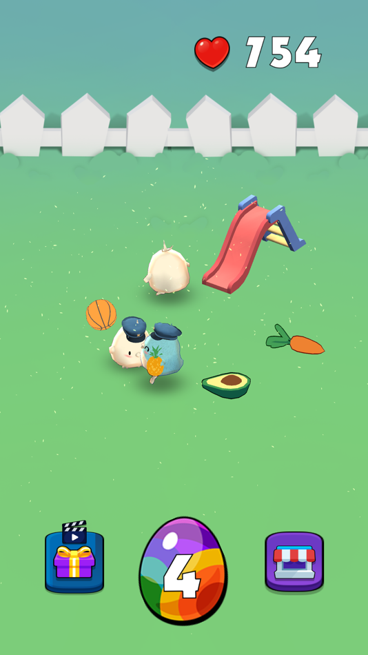 #4. Chick'n'Merge (iOS) 由: Dzianis Ziarnou