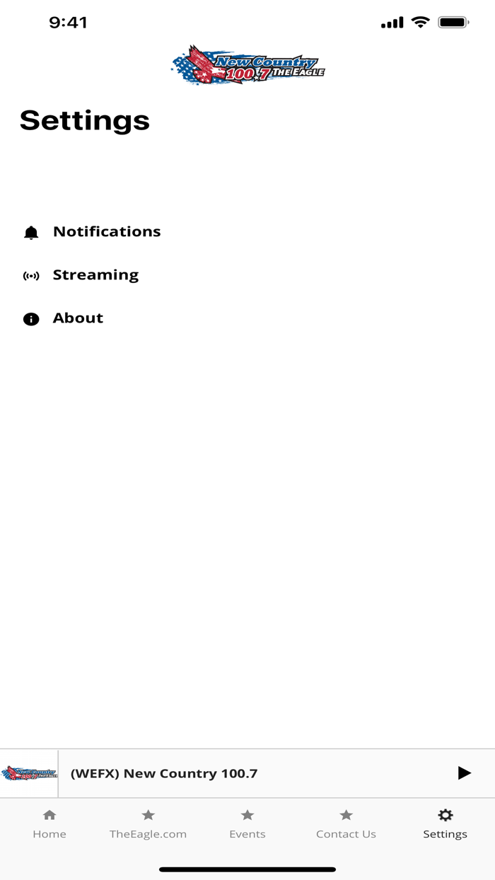 100.7 The Eagle WEFX FM