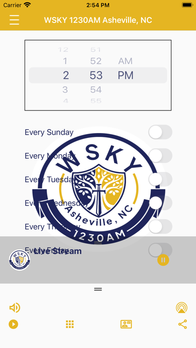 WSKY AM 1230 Radio Screenshot