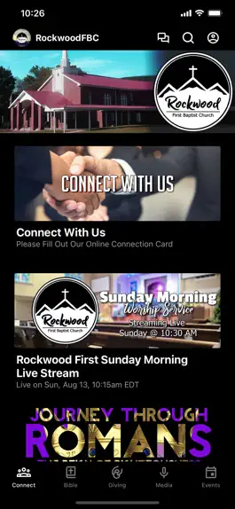 Game screenshot Rockwood First Baptist Church mod apk