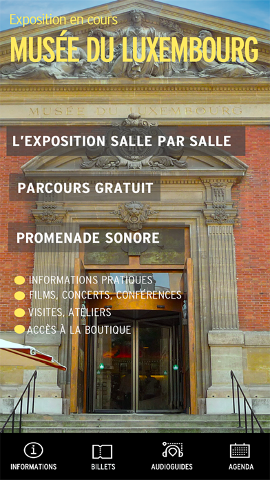 Musée du Luxembourg-Sénat Screenshot