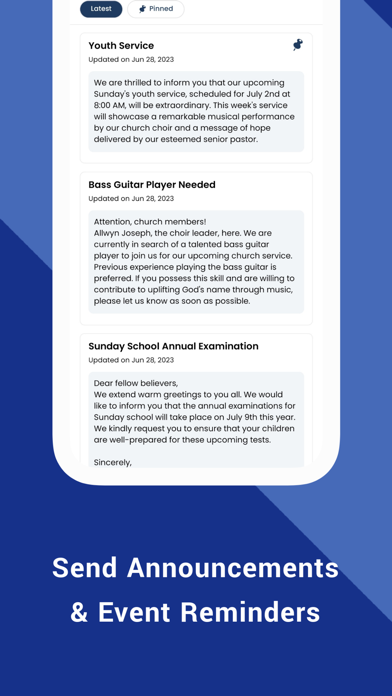 Faith - The Church App Screenshot