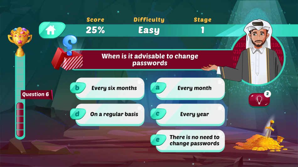 #4. Digital Fortress (iOS) 由: YAHYA SAYED OMAR