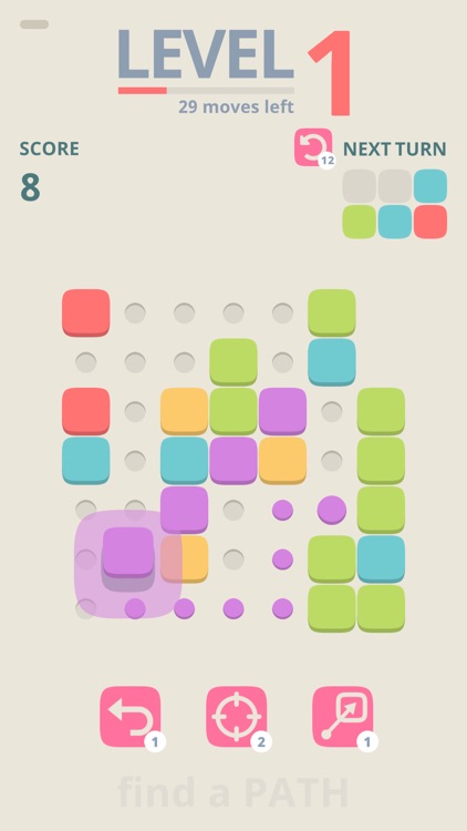 PATH: Color blocks puzzle game screenshot-4