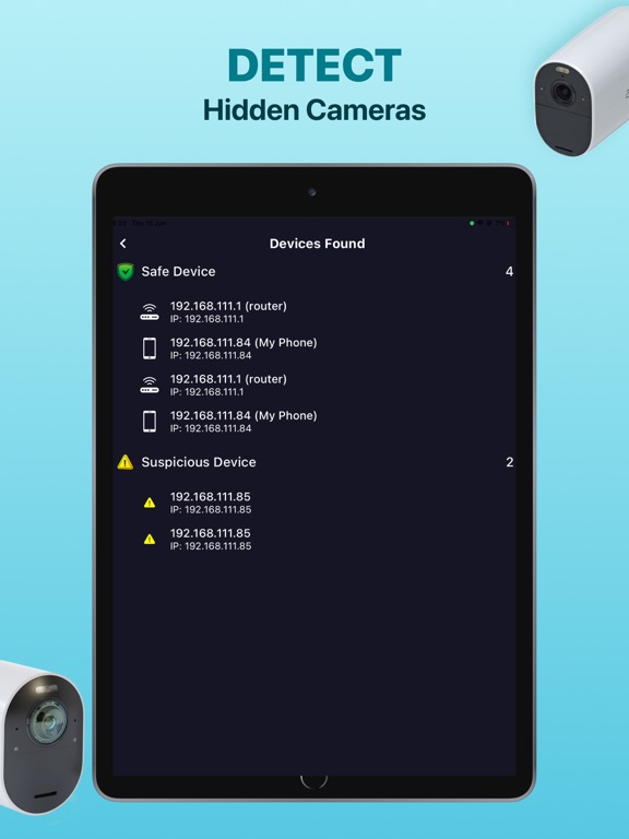 Screenshot #5 pour Camera Detector App