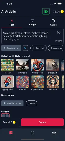 Game screenshot AI Artistic: Mjourney AI mod apk