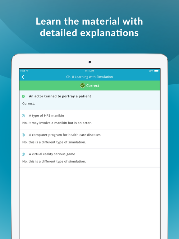 Screenshot #5 pour Certified Nurse Educator Exam