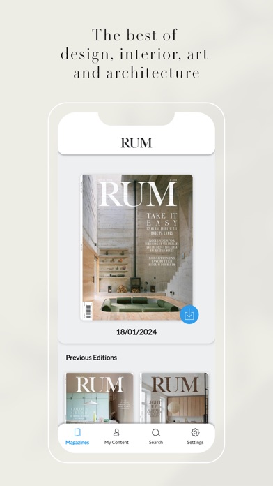 RUM International Screenshot