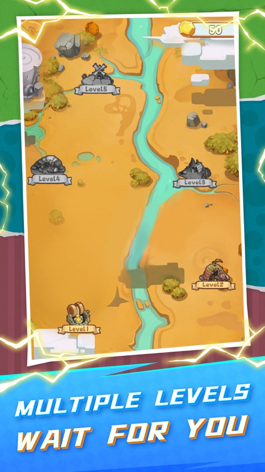 #4. Adventure Robots On The Cloud (iOS) 由: 春梅 丁