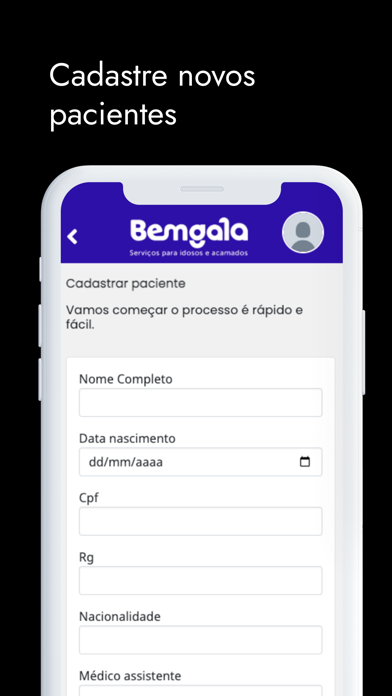 Bemgala - Idosos e Acamados Screenshot