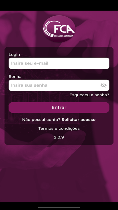 FCA Gestão de Condomínio Screenshot