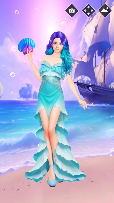 Mermaid Dress Up Game Screenshot