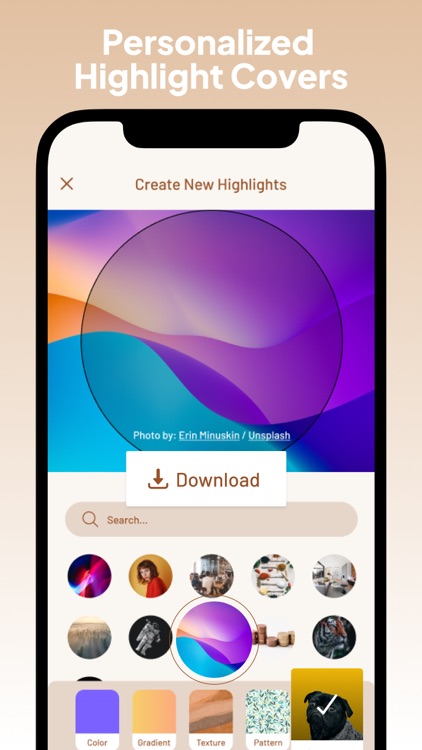 Highlight Covers & Story art