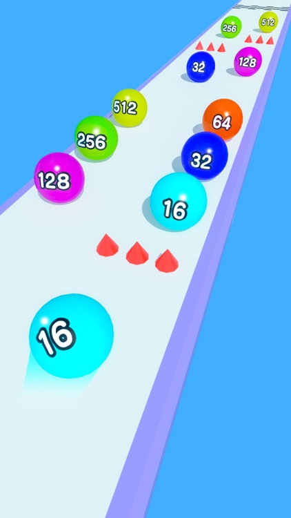 Rolling Ball Numbers Merge screenshot-5