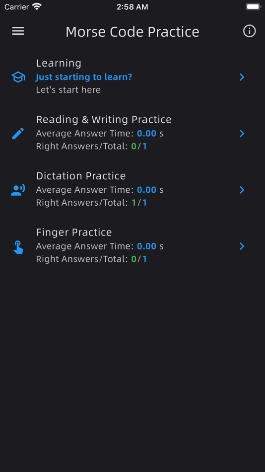 #4. Morse Code - Practice (iOS) 由: 薛琦 高