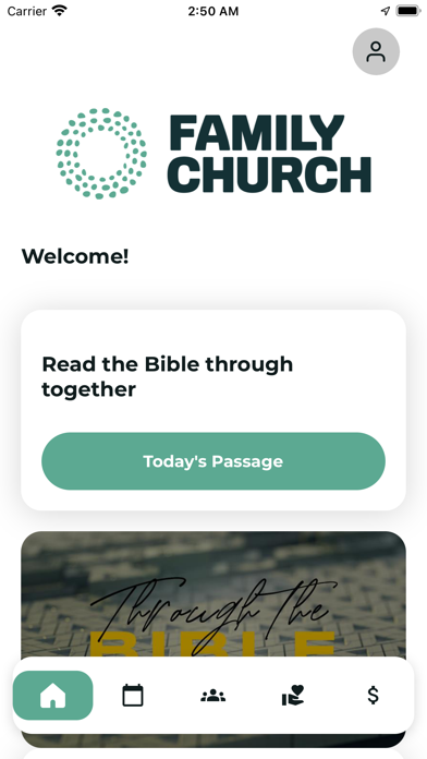 Our Family Church Screenshot