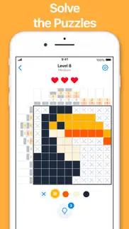 nonogram.com color: logic game iphone screenshot 1