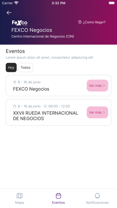 FEXCO App Screenshot