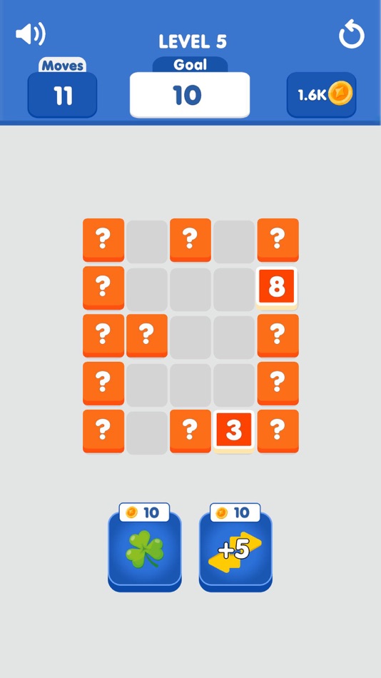 #5. Tens - Number Puzzle (iOS) By: Virtual Projects Oyun Yazilim Ve Teknoloji