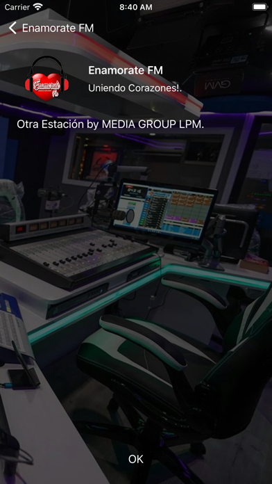 Enamorate FM Screenshot