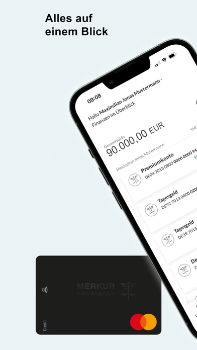 MERKUR PRIVATBANK Banking Screenshot