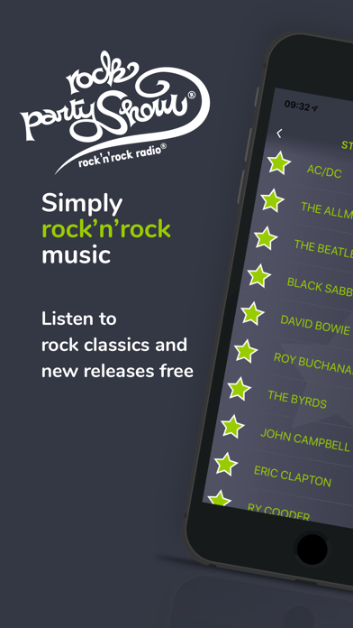 Rockpartyshow - Musica Rock Screenshot