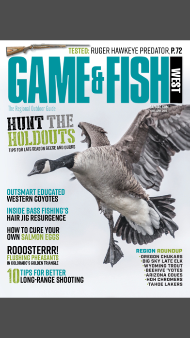 Game & Fish Magazine Screenshot