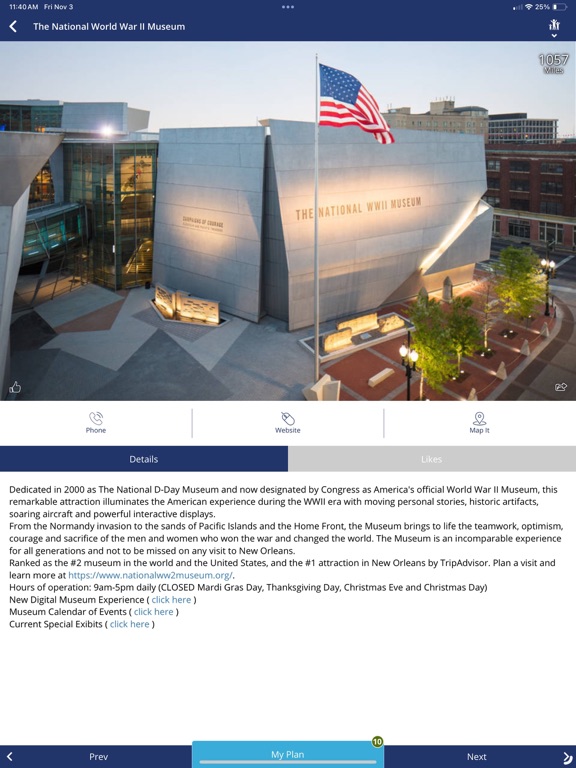 Visit Jefferson Parish! iPad screenshot 4 - Travel app