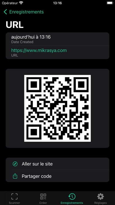 Screenshot #3 pour Scanner/générer des codes QR