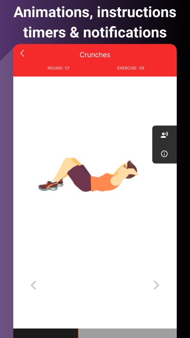 Abs workout Be Stronger Screenshot