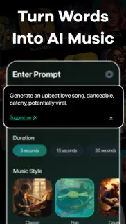 ai music : song generator iphone screenshot 4