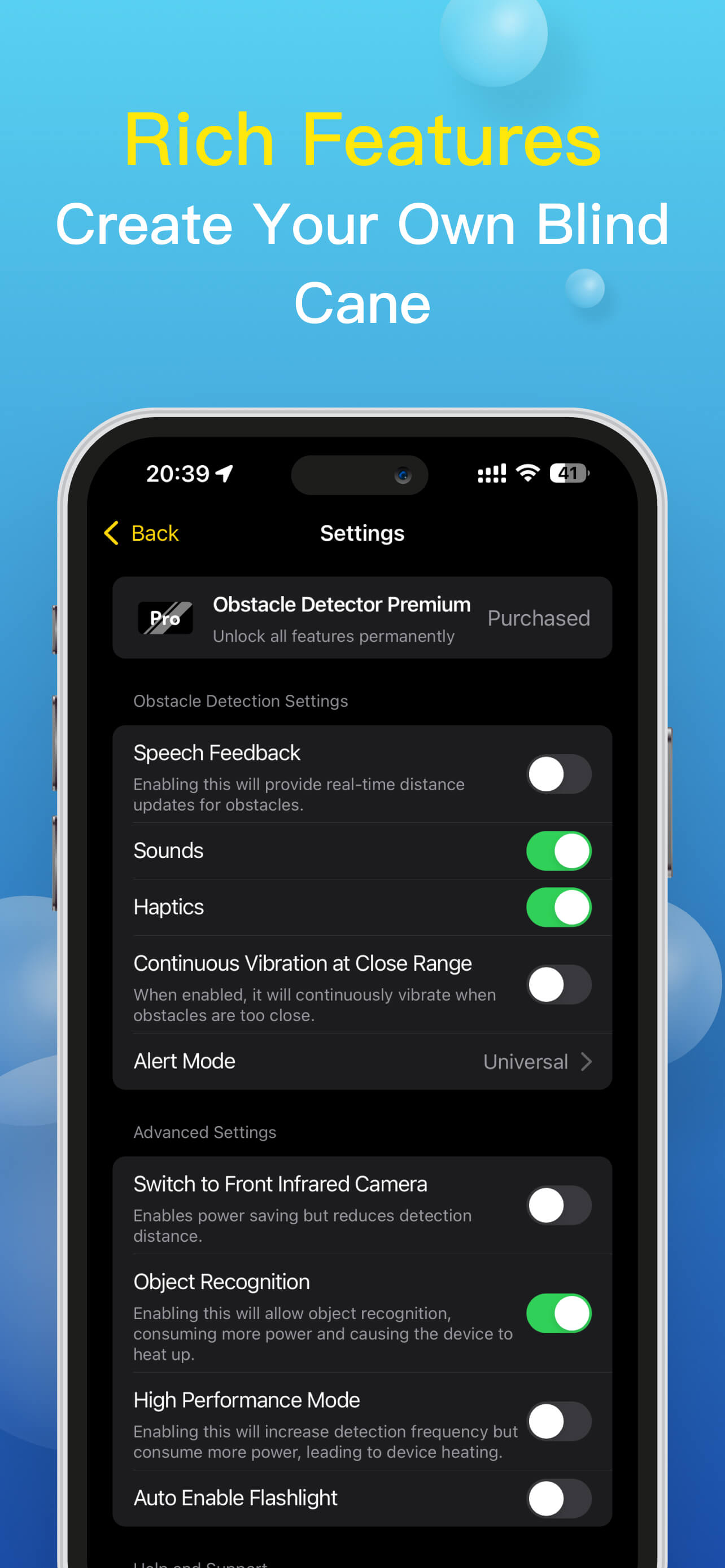 Obstacle Detector - For Blind