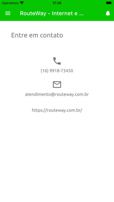 Minha RouteWay Screenshot
