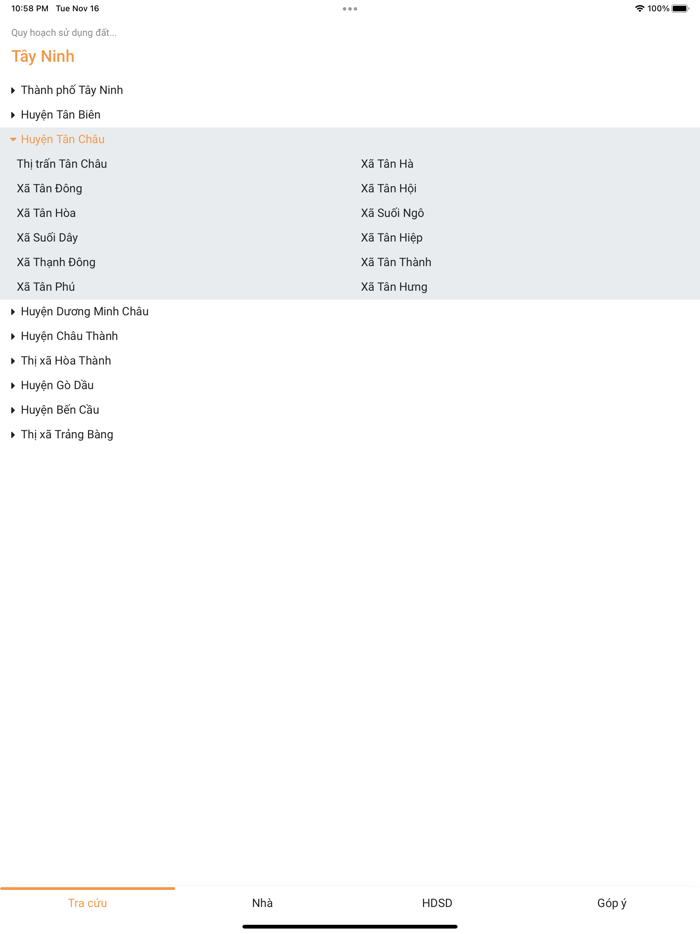 Quy hoạch Tây Ninh