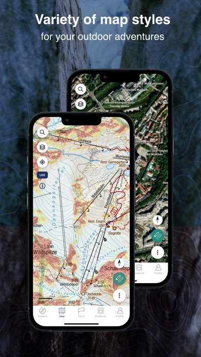 KOMPASS Outdoor & Hiking Maps Screenshot