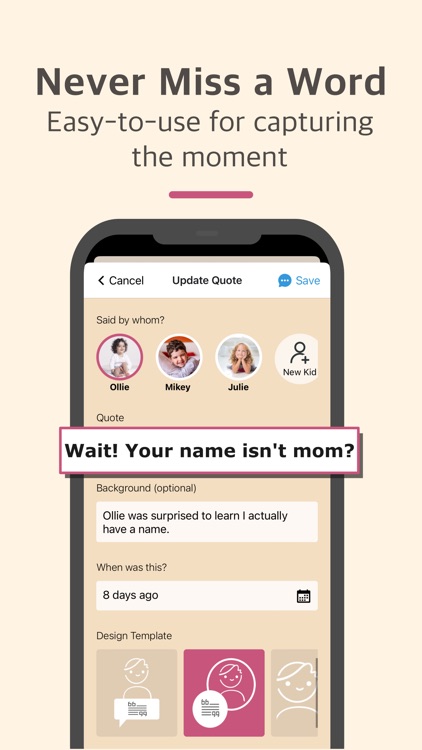 QuoteMeTots Baby & Kid Journal