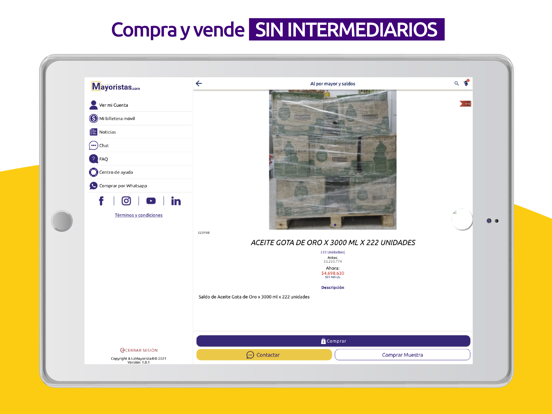 Screenshot #6 pour Mayoristas