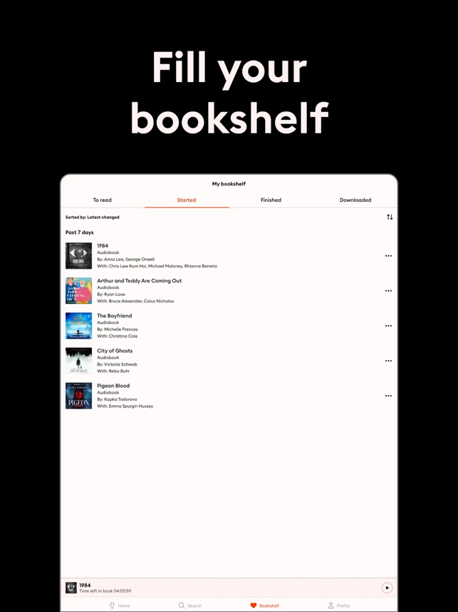 Storytel - Audiobooks & Ebooks no seu celular