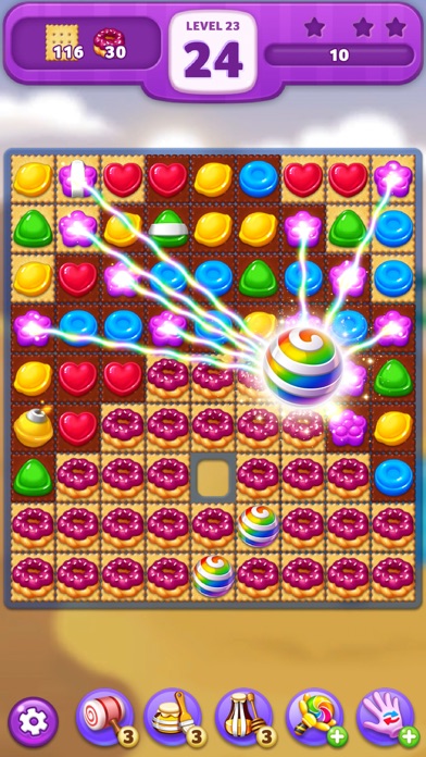 Lollipop: Sweet Taste Match3 Screenshot